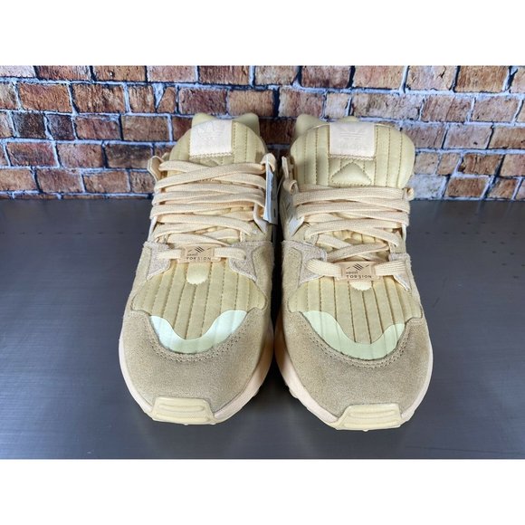 ADIDAS ORIGINALS ZX TORSION RETRO RUNNING SHOES MEN'S SIZE US 8 GLOW ORANGE - Picture 3 of 9